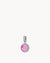 February Birthstone Devotion Signature Pendant, Silver