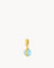 March Peace Little Moments Birthstone Pendant
