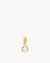 April Birthstone Hope Dainty Signature Pendant
