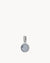 June Birthstone Strength Signature Pendant, Silver