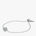 June Birthstone Strength Signature Bracelet, Silver — June