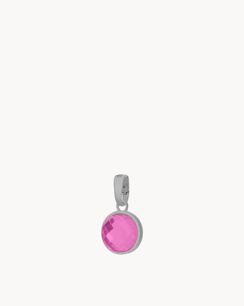 July Birthstone Joy Signature Pendant, Silver