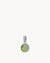 August Birthstone Beauty Signature Pendant, Silver