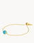 September Birthstone Wisdom Signature Bracelet, Gold