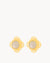 Mvintage Tritoni Dainty Twist Stud Earrings October