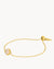 October Birthstone Love Signature Bracelet, Gold