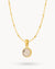 October Signature Birthstone Necklace Set, Gold