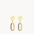 April Birthstone Hope Bizzilla Dangling Earrings — April