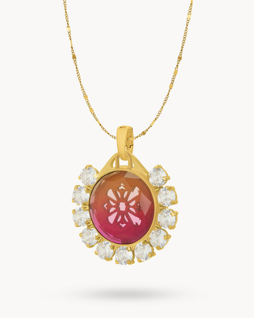 Starlight Burgundy Dazzling Valletta Bieb Set