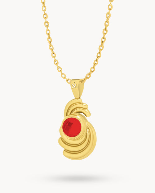 January Birthstone Bebbuxu Dainty Twist Necklace Set