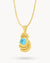 September Birthstone Bebbuxu Dainty Twist Necklace Set