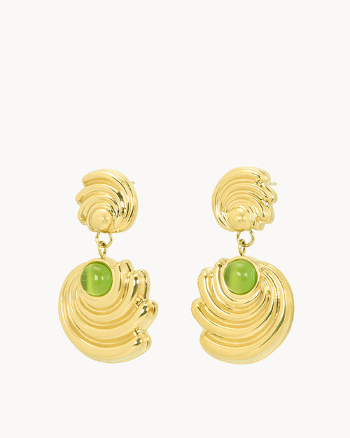Mellow Bebbuxu Tond Dangling Earrings