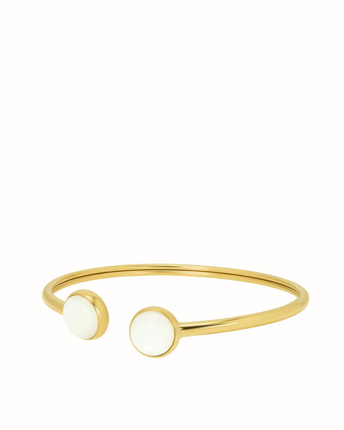 Protection Mother of Pearl Signature Bangle
