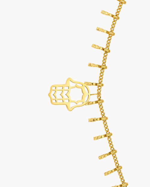 Hand of Fatima Anklet