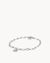 Kavallieri Silver Link Anklet