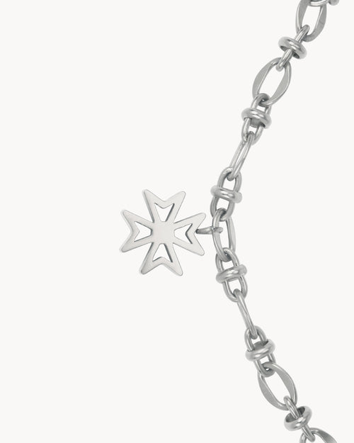 Kavallieri Silver Link Anklet