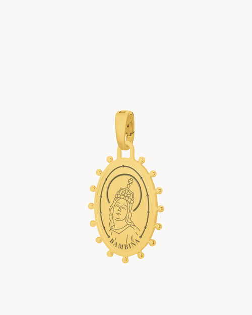 Marija Bambina Pendant, Gold