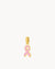 Pink Ribbon Charm