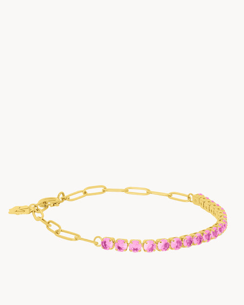 July Birthstone Joy Starlight Charm Bracelet