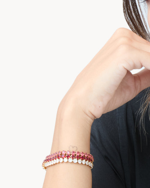 July Birthstone Joy Starlight Charm Bracelet