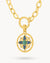Compass Necklace Set, Gold