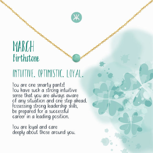 March Necklace