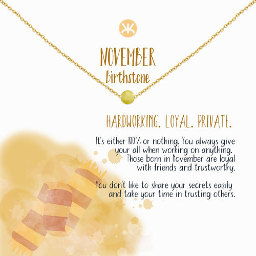 November Necklace