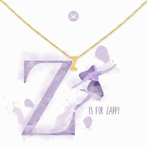Z Gold Necklace