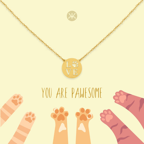 Love Paw Necklace