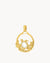 Timeless Pearl Turtle Halo Pendant