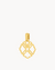 Friendship Knot Pendants, Gold