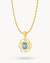 Evil Eye Gardjola Reversible Necklace