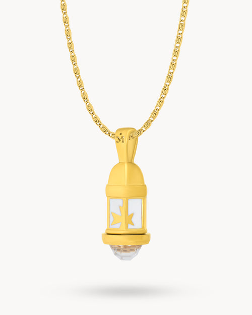 April Birthstone Passion Gardjola Dainty Twist Necklace