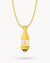 August Birthstone Passion Gardjola Dainty Twist Necklace
