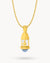 December Birthstone Passion Gardjola Dainty Twist Necklace