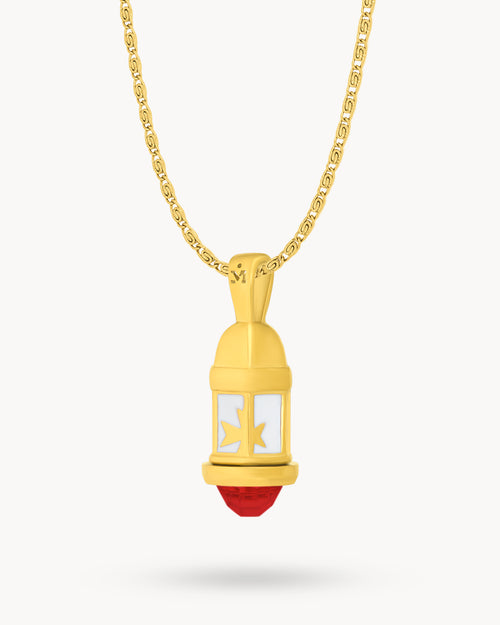 January Birthstone Passion Gardjola Dainty Twist Necklace