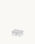 Dainty Silver Metallic Jewellery Box