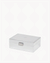 Silver Metallic Jewellery Box