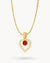 January Heart Ħabbata Starlight Necklace Set