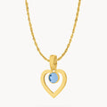 December Heart Ħabbata Necklace Set — December