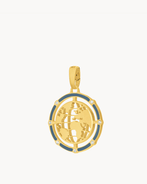Wanderlust Pendant, Gold