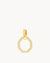 Starlight Octagon Ħabbata Pendant, Gold