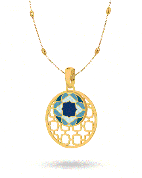 Heritage Maduma Reversible Pendant Set