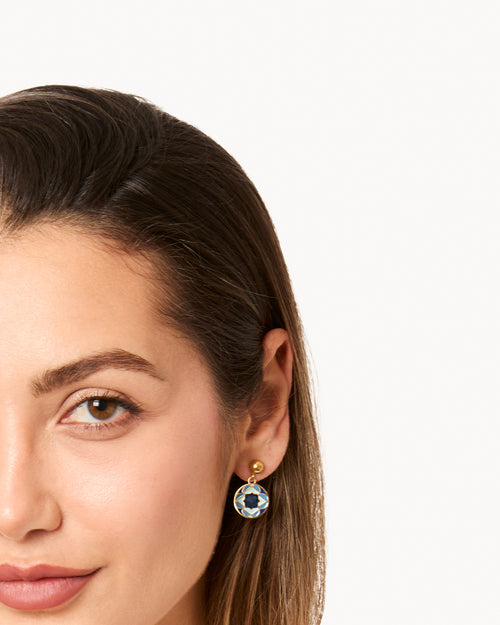 Blue Heritage Maduma Dangling Earrings