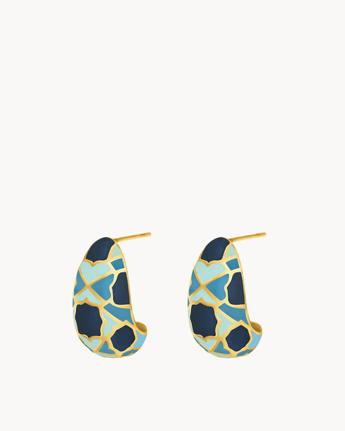 Blue Heritage Maduma Cocoon Earrings