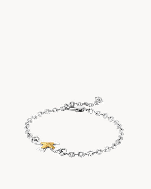Maltese Cross Silver Bracelet