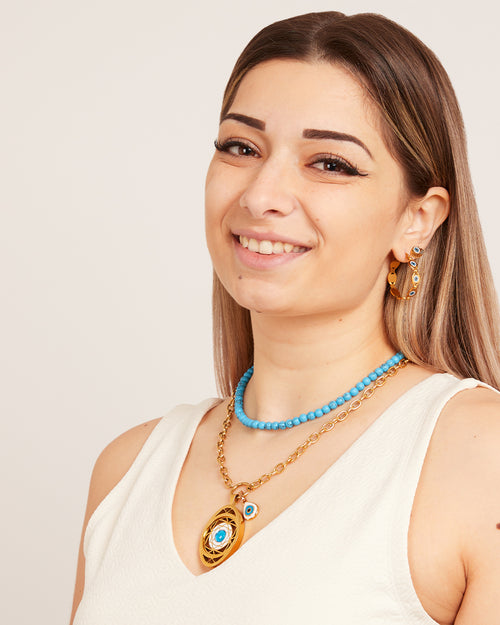 Luzzu Eye Drop Pendant