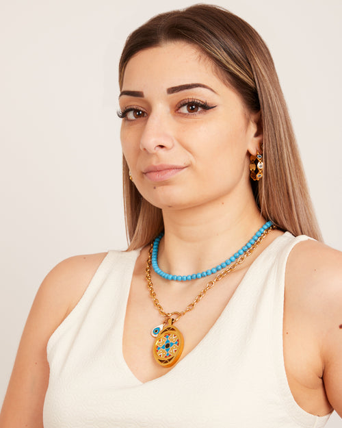Luzzu Twist Coin, Gold