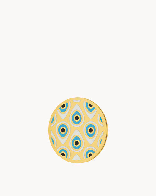 Luzzu Eye Print Twist Coin