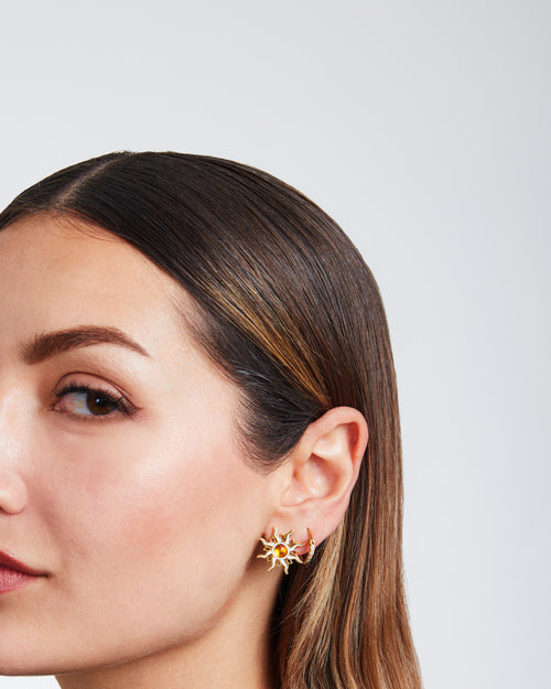 Happiness Sun Stud Earrings